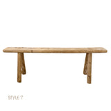 Scholar Elm Bench