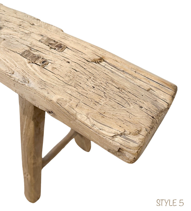 Scholar Elm Bench