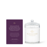 GLASSHOUSE CANDLE - FIRESIDE IN QUEENSTOWN - 380g