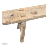 Scholar Elm Bench