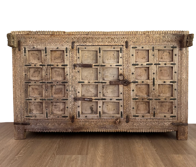 Vintage Indian Sideboard
