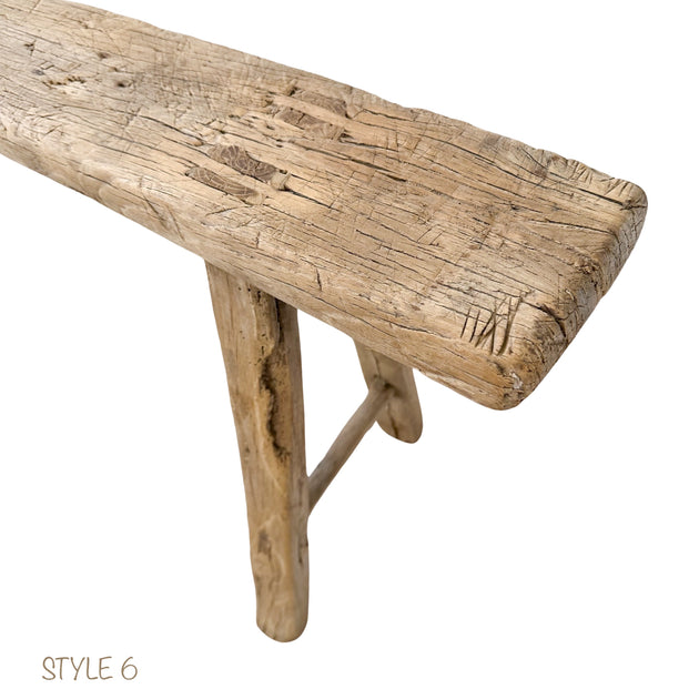 Scholar Elm Bench