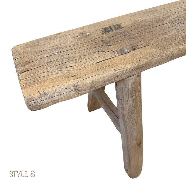 Scholar Elm Bench
