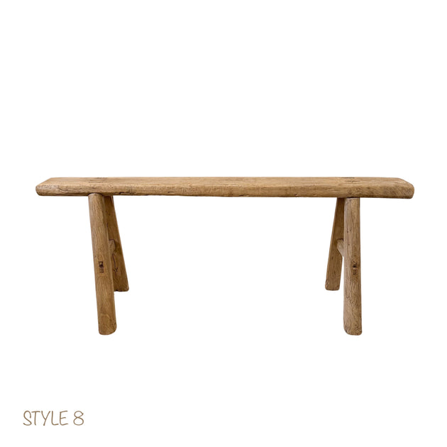Scholar Elm Bench