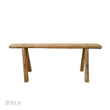 Scholar Elm Bench