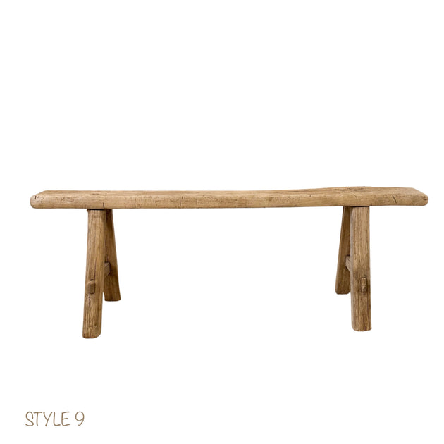 Scholar Elm Bench