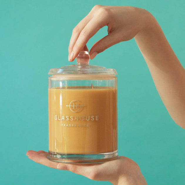 GLASSHOUSE CANDLE - A TAHAA AFFAIR - 760g