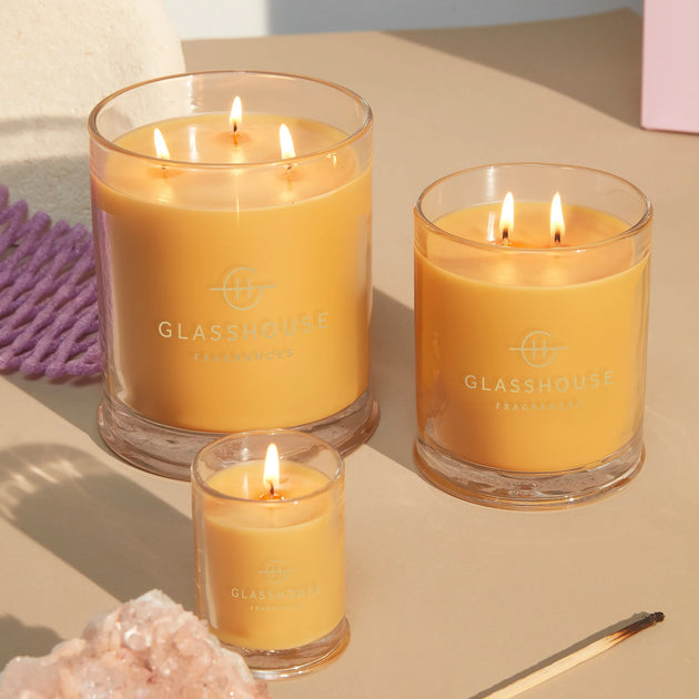 GLASSHOUSE CANDLE - A TAHAA AFFAIR - 760g