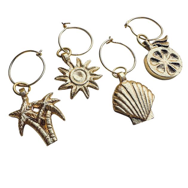Tropico Wine Charms - Set of 4