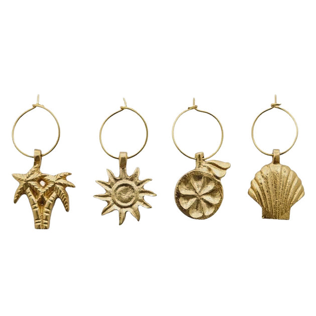 Tropico Wine Charms - Set of 4