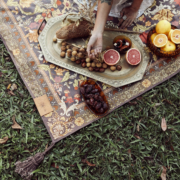 Spice Forest Picnic Rug
