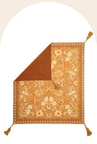 Golden Folk Picnic Rug