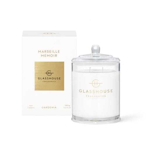 GLASSHOUSE CANDLE - MARSEILLE MEMOIR - 380g