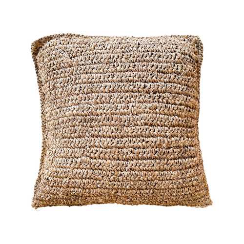 Raffia Cushion Cover - Square