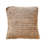 Raffia Cushion Cover - Square