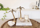 Palm Tree Candle Stand