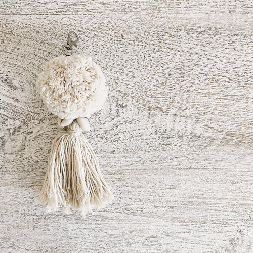 Pom-Pom Tassel Keyring