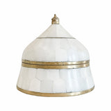 Bone Inlay Trinket Boxes - White