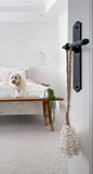Tala Shell Tassel in Natural/White