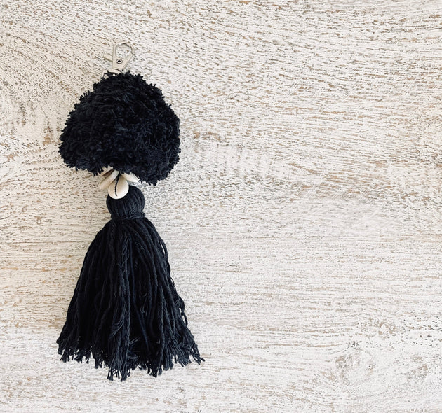Pom-Pom Tassel Keyring