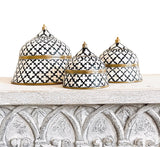 Bone Inlay Trinket Boxes - Diamond