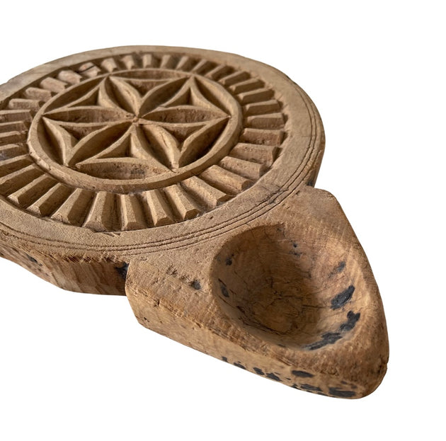 Wooden Chapati Plate on legs