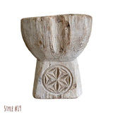 Vintage Bijani Seeder Candle Holders