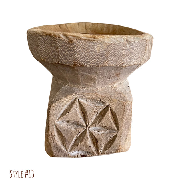 Vintage Bijani Seeder Candle Holders