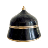 Bone Inlay Trinket Boxes - Black