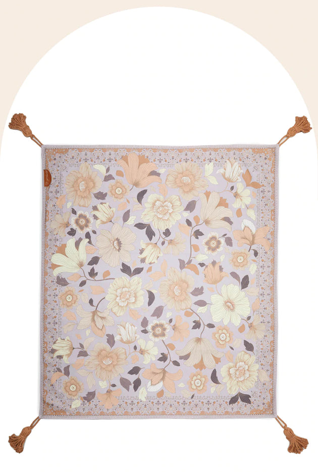 Grandé Fleur Picnic Rug - Lilac