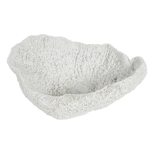White Coral Bowl - Polyresin