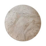 Mila Marble Round Footed Plate