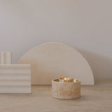 Addition Studio - Asteroid Oil Burner - Travertine