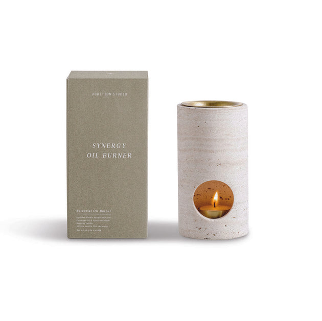 Addition Studio - Synergy Oil Burner - Travertine