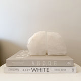 Clear Quartz Polished Bookends
