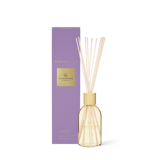 GLASSHOUSE DIFFUSER - MOON & BACK - 250ML