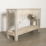 Vintage Indian Panel Console Table II