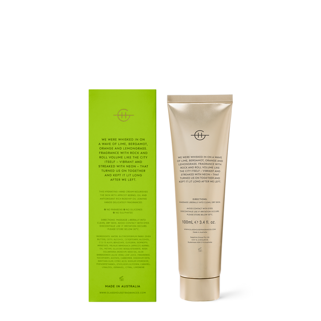 GLASSHOUSE HAND CREAM - WE MET IN SAIGON - 100ml