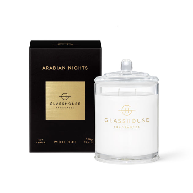 GLASSHOUSE CANDLE - ARABIAN NIGHTS - 380g