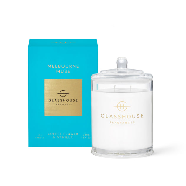 GLASSHOUSE CANDLE - MELBOURNE MUSE - 380g