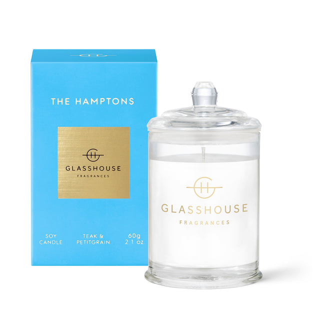 GLASSHOUSE CANDLE - THE HAMPTONS - 60g