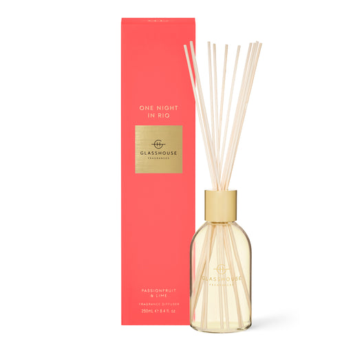 GLASSHOUSE DIFFUSER - ONE NIGHT IN RIO - 250ml