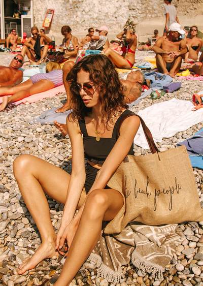 The Beach People - Original Jute Bag