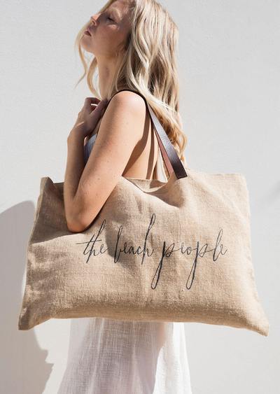 The Beach People - Original Jute Bag