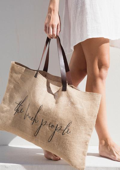 The Beach People - Original Jute Bag