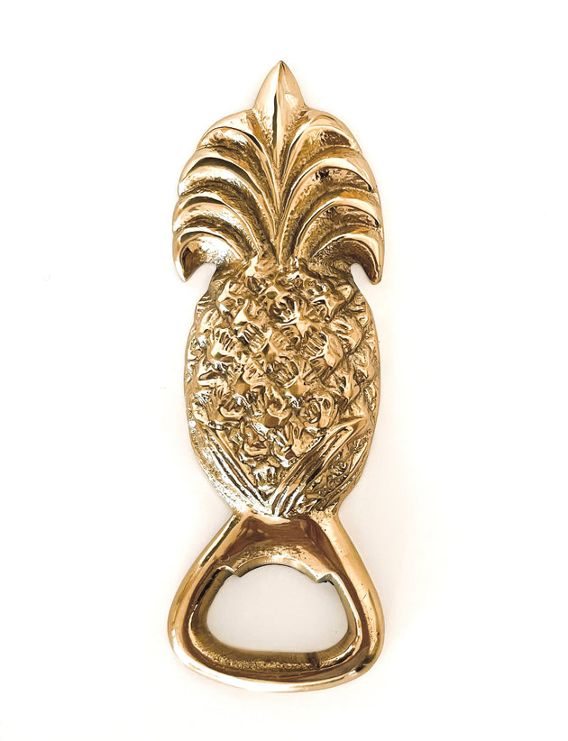 Brass Bottle Top Opener • Palm Tree • Pineapple