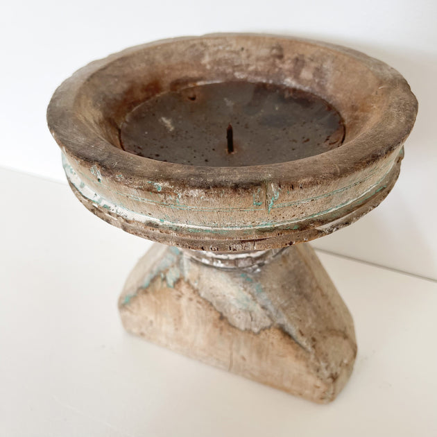 Indian Seeder Candle Stand