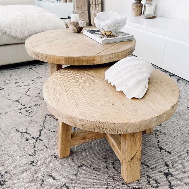 Lunar Elm Coffee Table