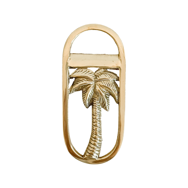 Brass Bottle Top Opener | Palm Tree • Pineapple