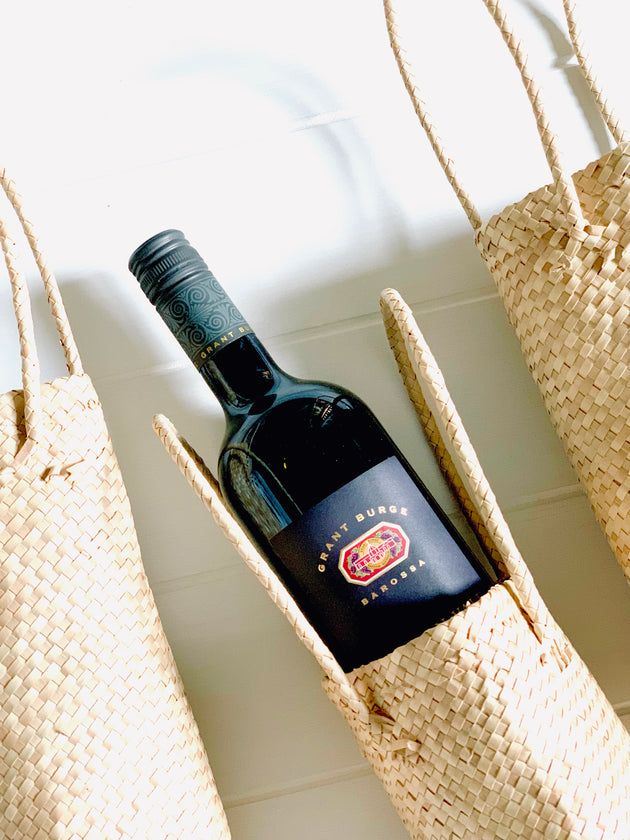 Vino Woven Bottle Bag